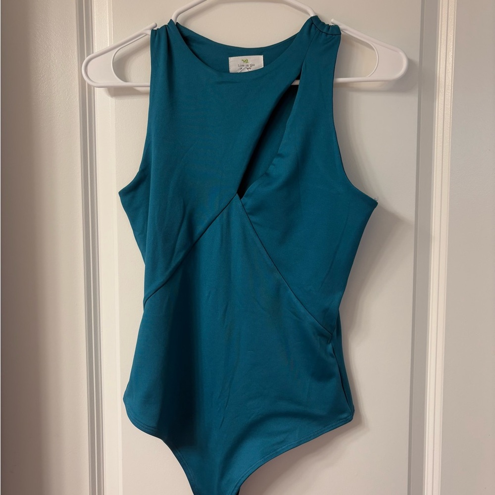 Blue/teal Bodysuit
